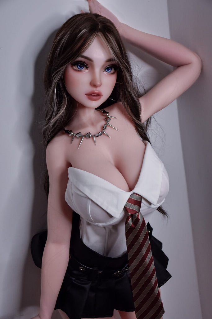Elsababe - Niki 150cm/4ft 11 Medium Breast Movable Jaw Silicone Sex Doll