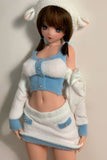 Elsababe - Nia 150cm/4ft 11 Medium Breast Movable Jaw Silicone Sex Doll