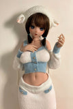 Elsababe - Nia 150cm/4ft 11 Medium Breast Movable Jaw Silicone Sex Doll