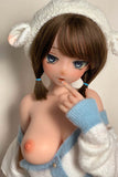 Elsababe - Nia 150cm/4ft 11 Medium Breast Movable Jaw Silicone Sex Doll
