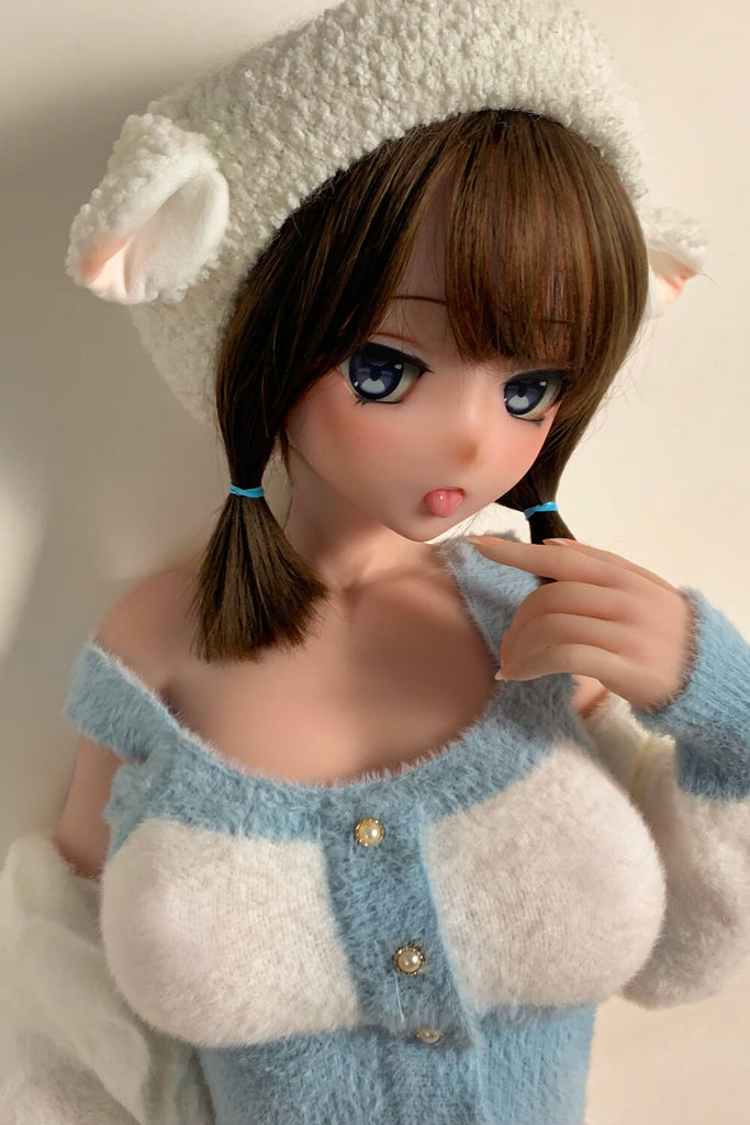 Elsababe - Nia 150cm/4ft 11 Medium Breast Movable Jaw Silicone Sex Doll
