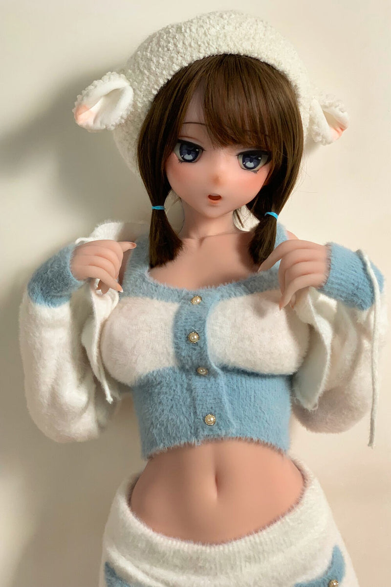 Elsababe - Nia 150cm/4ft 11 Medium Breast Movable Jaw Silicone Sex Doll