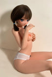 Elsababe - Nia 150cm/4ft 11 Medium Breast Movable Jaw Silicone Sex Doll