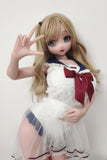 Elsababe - Kim 150cm/4ft 11 Medium Breast Movable Jaw Silicone Sex Doll