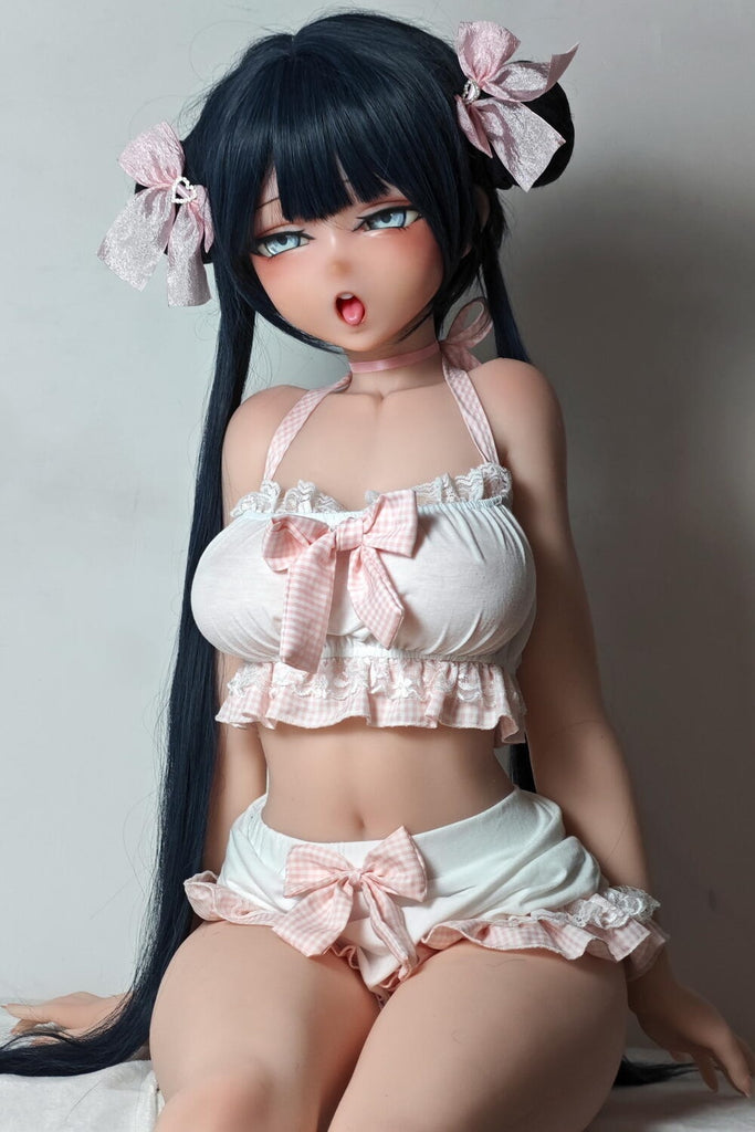 Elsababe - Coco 150cm/4ft 11 Medium Breast Movable Jaw Silicone Sex Doll