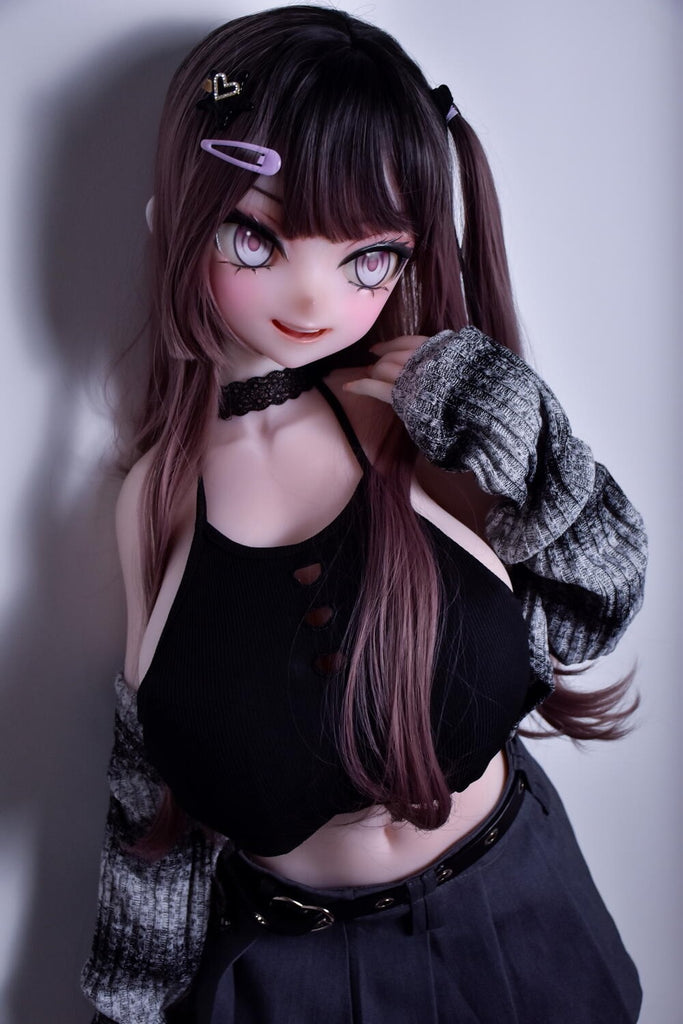 Elsababe - s 150cm/4ft 11 Medium Breast Movable Jaw Silicone Sex Doll