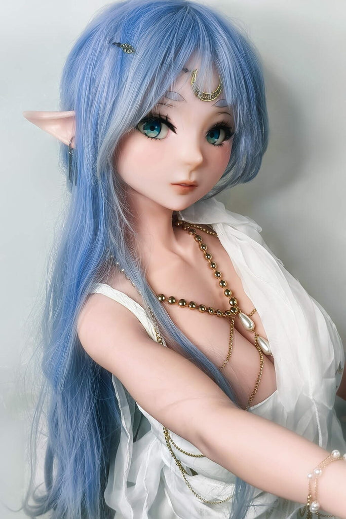 Elsababe - Noella 150cm/4ft 11 Medium Breast Movable Jaw Silicone Sex Doll