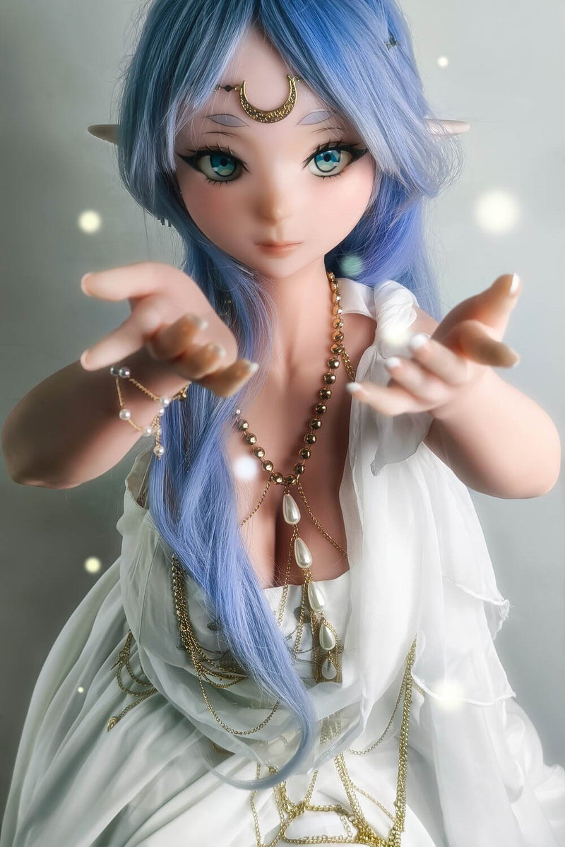Elsababe - Noella 150cm/4ft 11 Medium Breast Movable Jaw Silicone Sex Doll