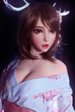 Elsababe - Dona 150cm/4ft 11 Medium Breast Movable Jaw Silicone Sex Doll