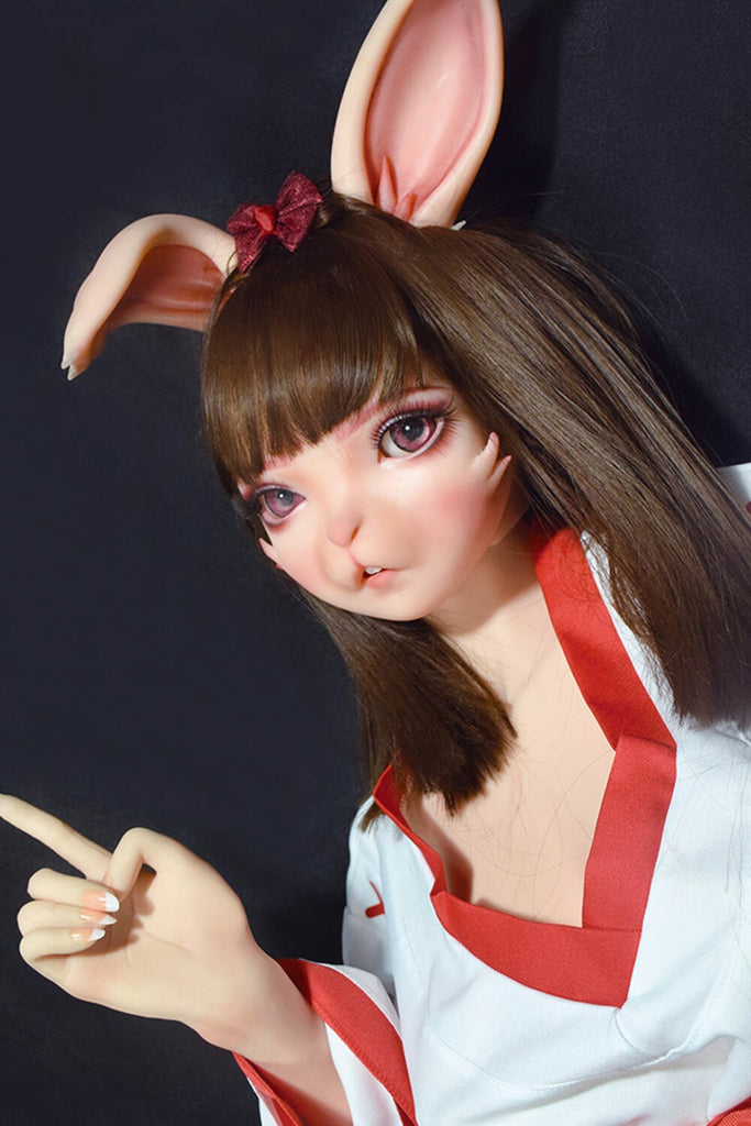 Elsababe - Kathaleen 150cm/4ft 11 Medium Breast Standing Feet Silicone Sex Doll