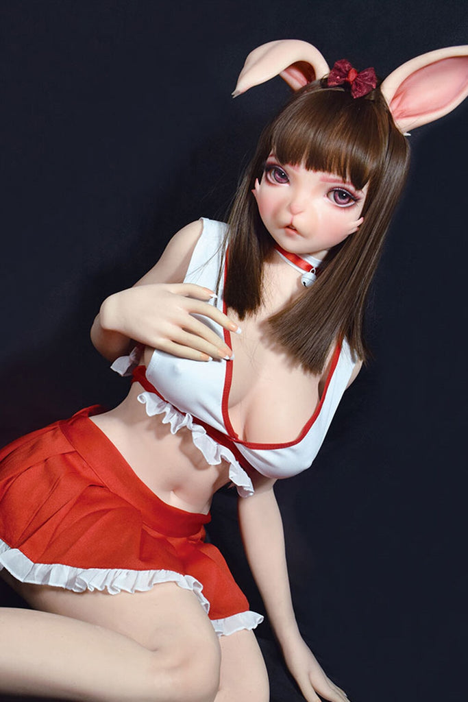 Elsababe - Kathaleen 150cm/4ft 11 Medium Breast Standing Feet Silicone Sex Doll