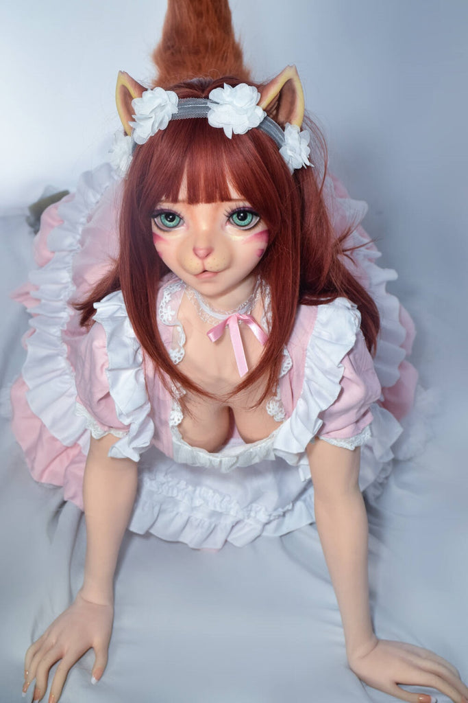 Elsababe - Joetta 150cm/4ft 11 Medium Breast Standing Feet Silicone Sex Doll