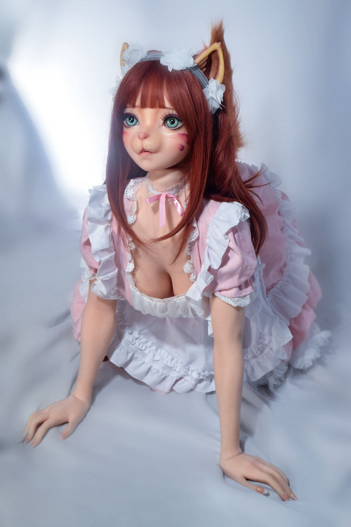 Elsababe - Joetta 150cm/4ft 11 Medium Breast Standing Feet Silicone Sex Doll