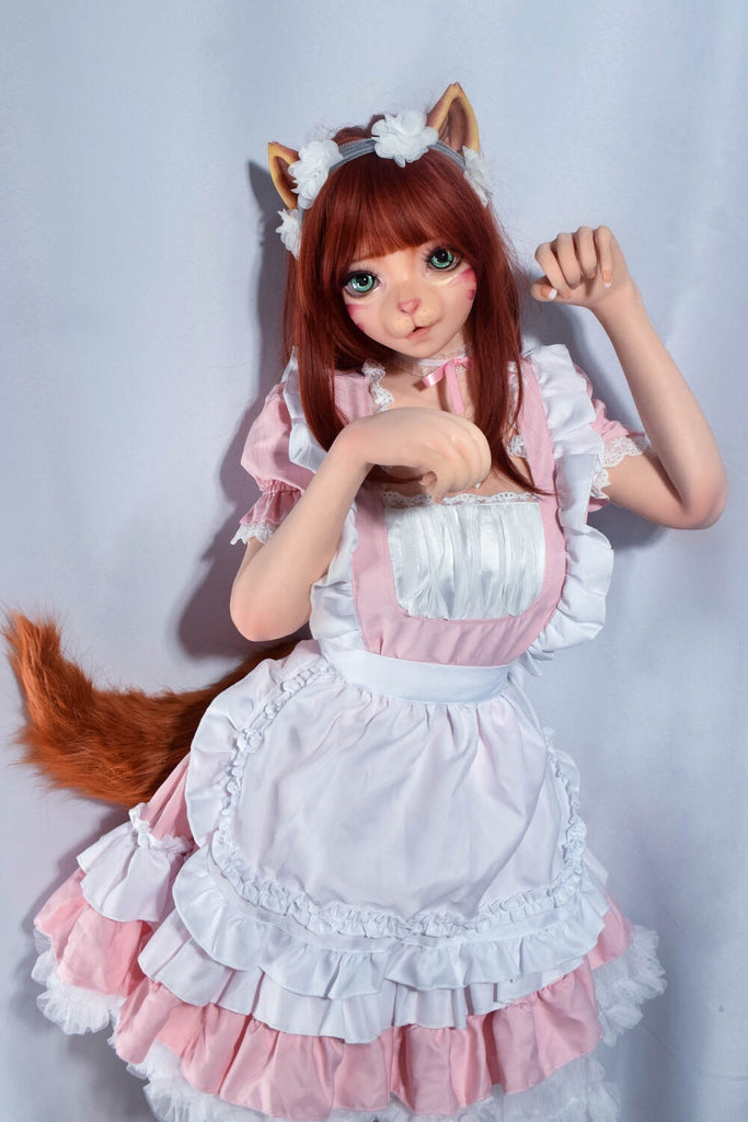Elsababe - Joetta 150cm/4ft 11 Medium Breast Standing Feet Silicone Sex Doll