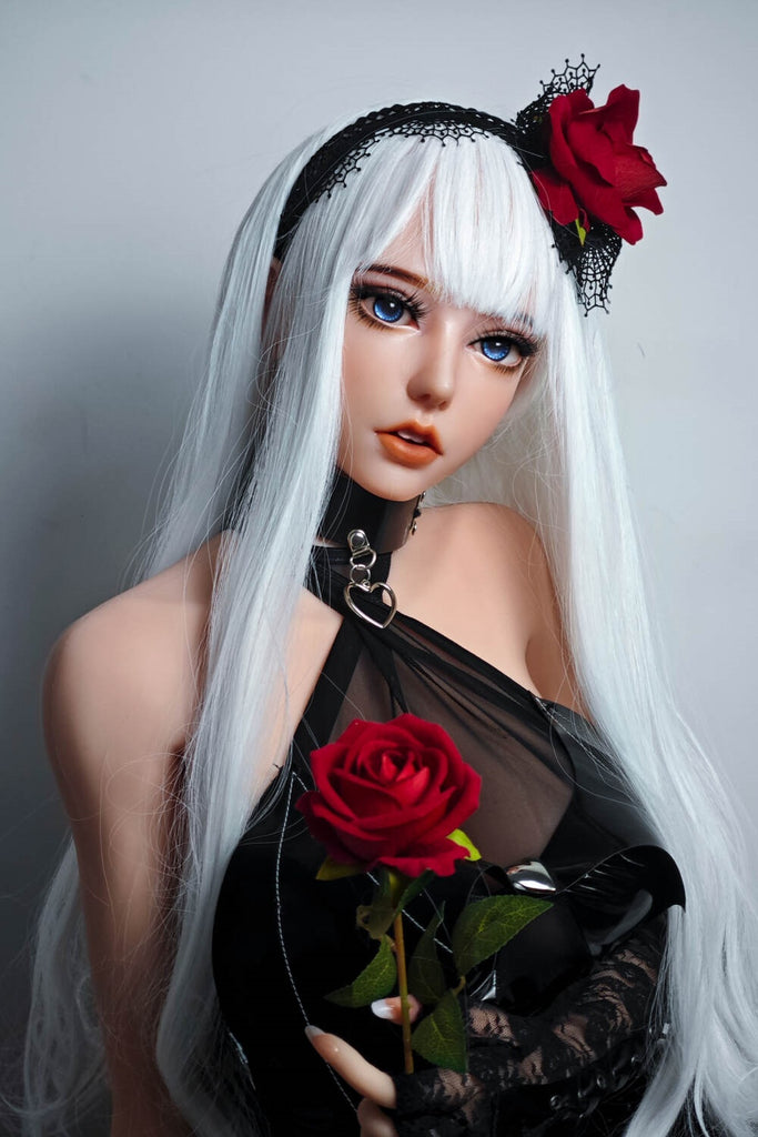 Elsababe - Maryam 150cm/4ft 11 Medium Breast Movable Jaw Silicone Sex Doll