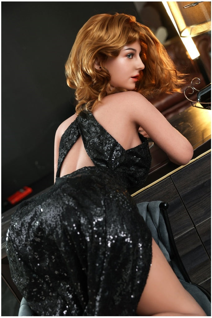 Orange In - Hubert 152cm/5ft 0 Medium Breast Movable Jaw Silicone Head Sex Doll