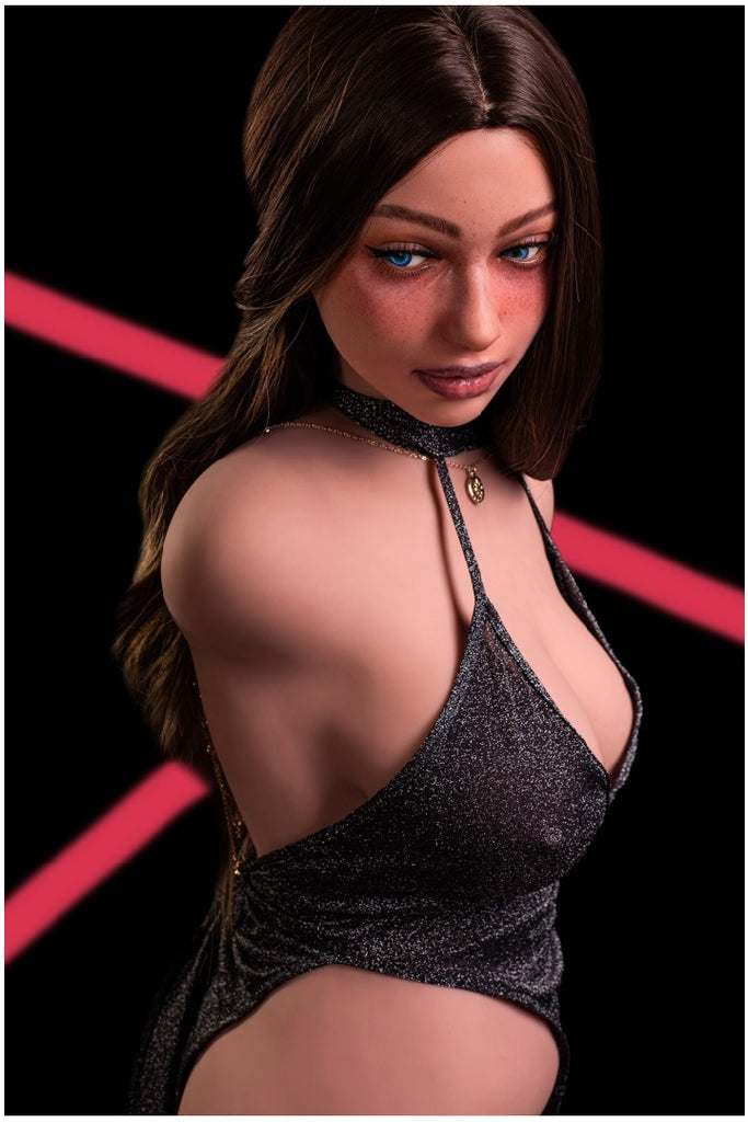 Climax Doll - Lynea 150cm/4ft 11 Medium Breast Torso Movable Jaw Silicone Head Sex Doll