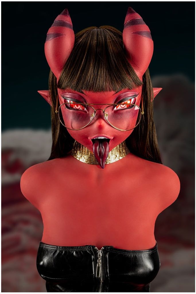 Climax Doll - Pam 150cm/4ft 11 Small Breast Torso Silicone Head Sex Doll