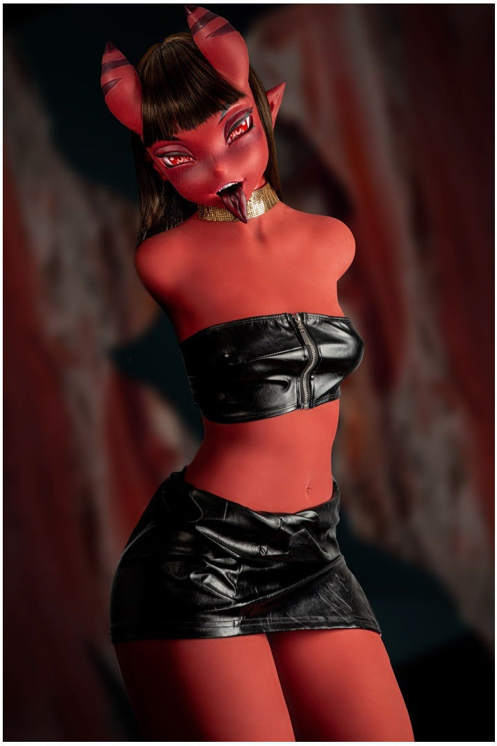 Climax Doll - Pam 150cm/4ft 11 Small Breast Torso Silicone Head Sex Doll
