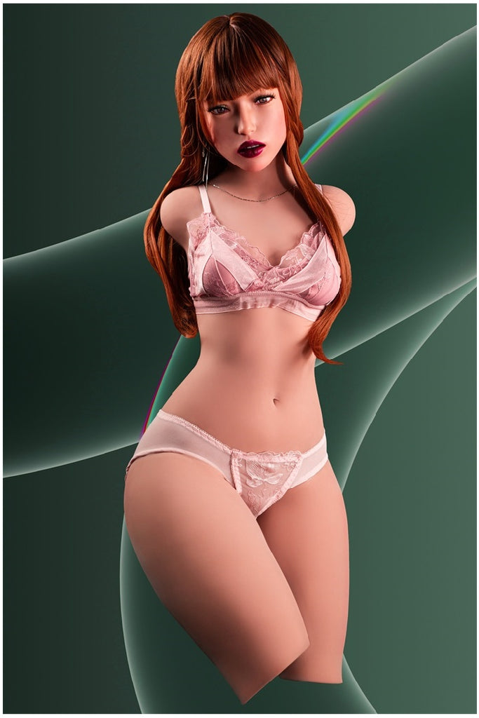 Climax Doll - Jolyn 150cm/4ft 11 Small Breast Torso Movable Jaw Silicone Head Sex Doll