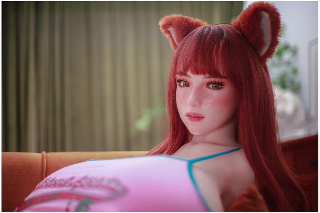 Climax Doll - Lauren 150cm/4ft 11 Huge Breast Movable Jaw Silicone Head Sex Doll
