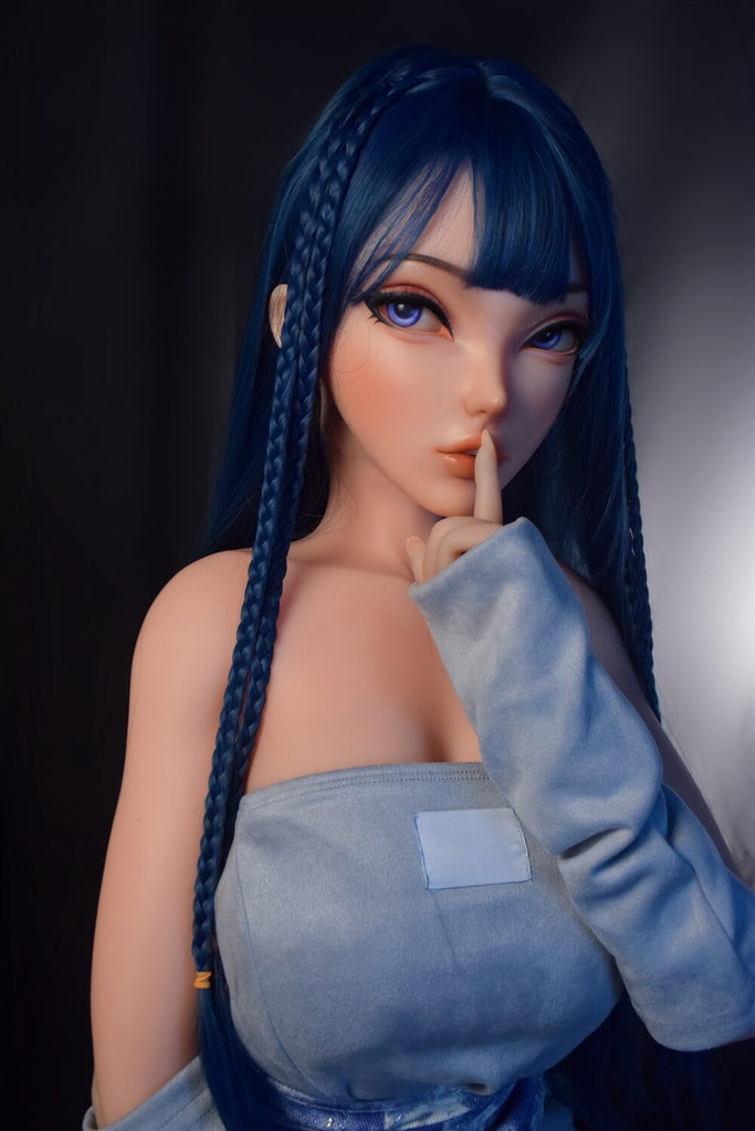 Elsababe - Lesia 150cm/4ft 11 Medium Breast Movable Jaw Silicone Sex Doll