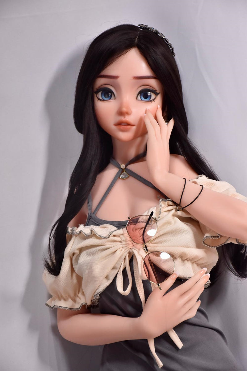 Elsababe - Annabella 150cm/4ft 11 Medium Breast Movable Jaw Silicone Sex Doll