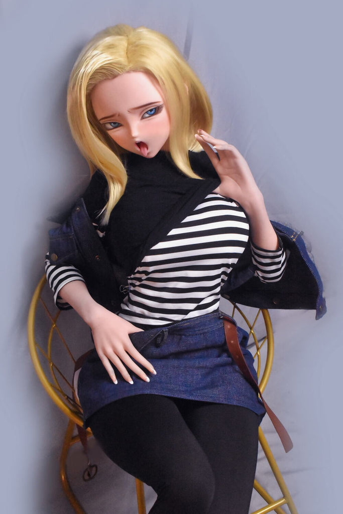 Elsababe - Kamilah 150cm/4ft 11 Medium Breast Movable Jaw Silicone Sex Doll