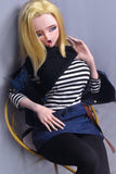 Elsababe - Kamilah 150cm/4ft 11 Medium Breast Movable Jaw Silicone Sex Doll