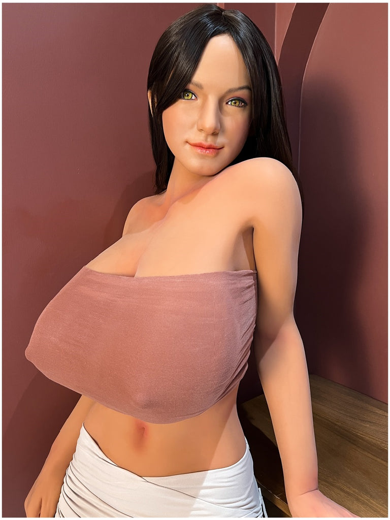 Climax Doll - Eldora 159cm/5ft 3 Large Breast Movable Jaw Silicone Head Sex Doll