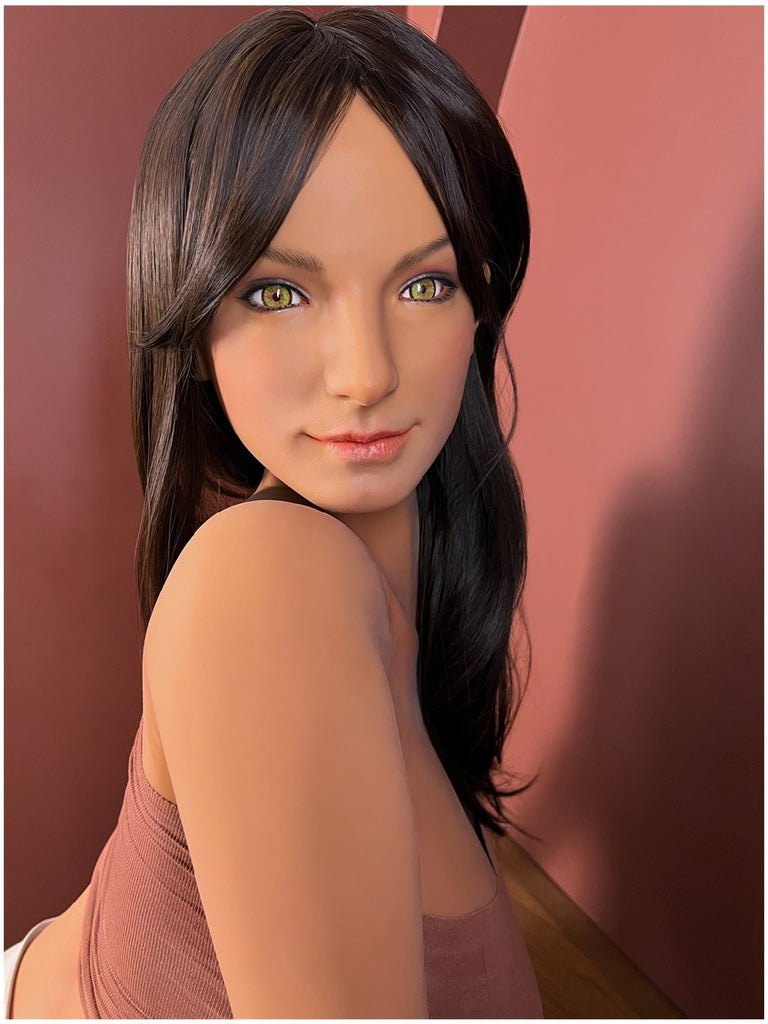 Climax Doll - Eldora 159cm/5ft 3 Large Breast Movable Jaw Silicone Head Sex Doll