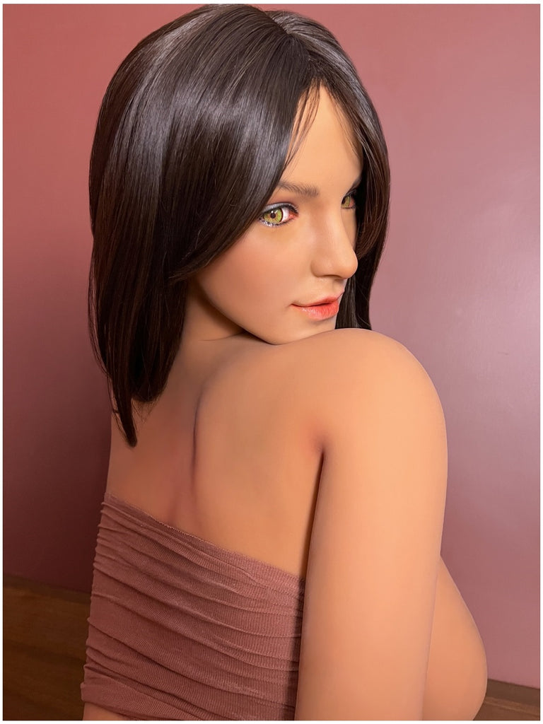 Climax Doll - Eldora 159cm/5ft 3 Large Breast Movable Jaw Silicone Head Sex Doll