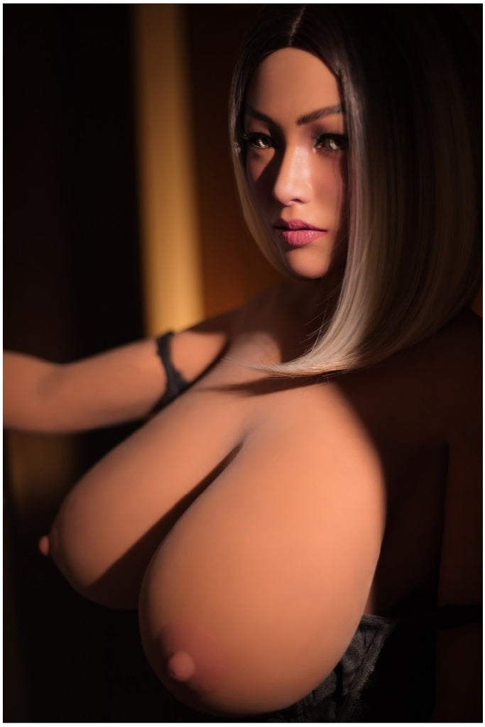 Climax Doll - Qiana 159cm/5ft 3 Large Breast Movable Jaw Silicone Head Sex Doll