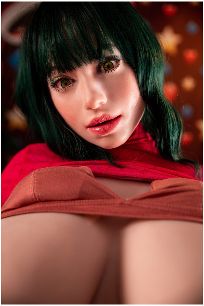 Climax Doll - Courtney 150cm/4ft 11 Huge Breast Torso Movable Jaw Silicone Head Sex Doll (In Stock US)