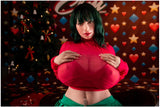 Climax Doll - Courtney 150cm/4ft 11 Huge Breast Torso Movable Jaw Silicone Head Sex Doll (In Stock US)