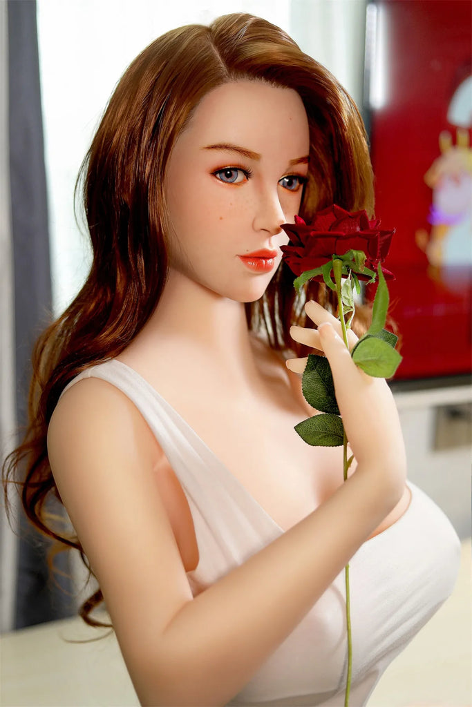 SY Doll - Ava 158cm /5ft2 Big Breast French Style Sex Doll With Blonde Curly Hair(Customized)