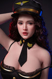 Jessica-171cm/5ft 7 Huge Breast Silicone Head Sex Doll
