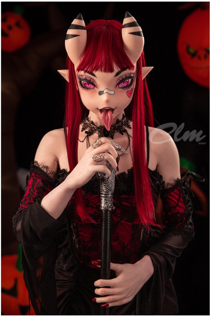 Climax Doll - Laurence 157cm/5ft 2 Small Breast Movable Jaw Silicone Sex Doll