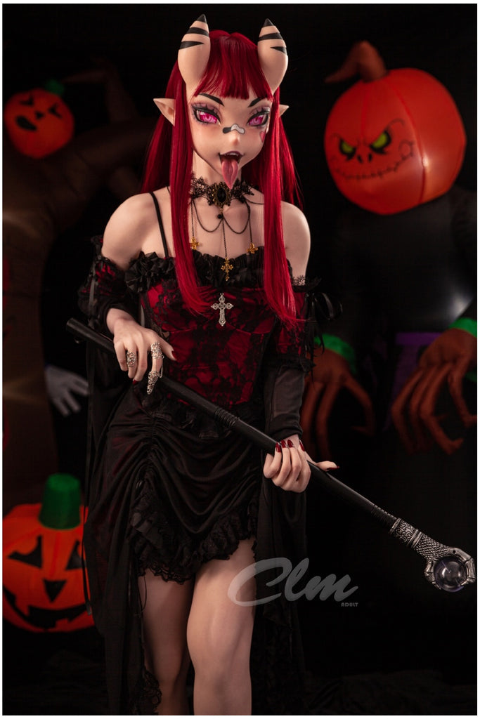 Climax Doll - Laurence 157cm/5ft 2 Small Breast Movable Jaw Silicone Sex Doll