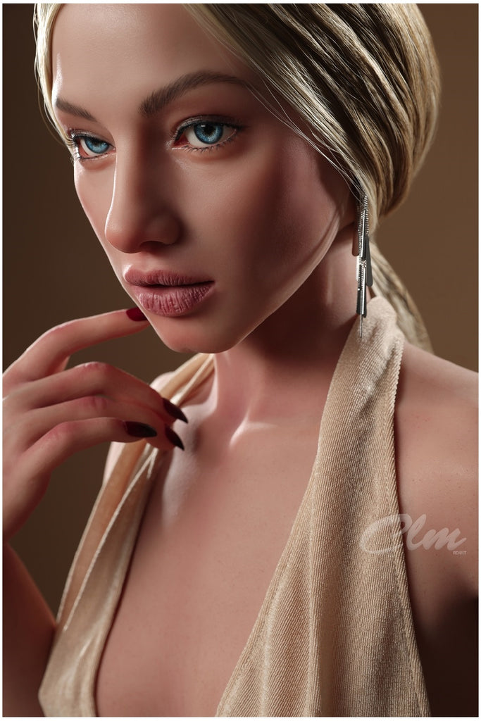 Climax Doll - Damaris 157cm/5ft 2 Small Breast Movable Jaw Silicone Sex Doll