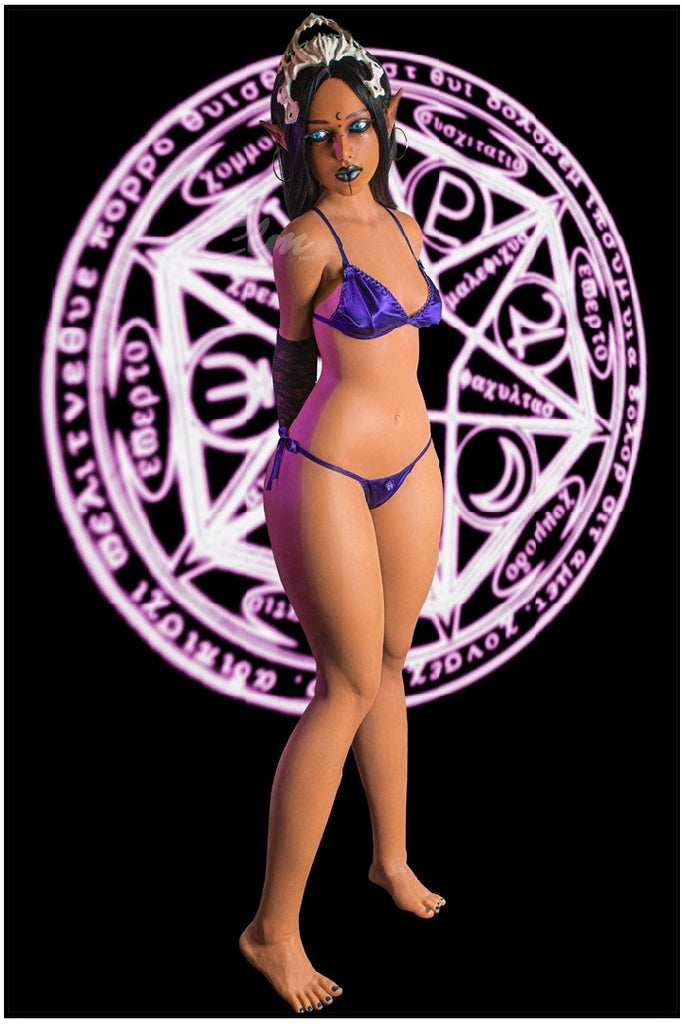 Climax Doll - Leonie 160cm/5ft 3 Small Breast Movable Jaw Silicone Sex Doll