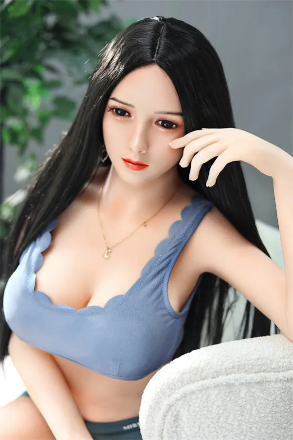 SY Doll - Kasi 158cm /5ft2 Big Breast Chinese Style Sex Doll With Long Black Hair(Customized)