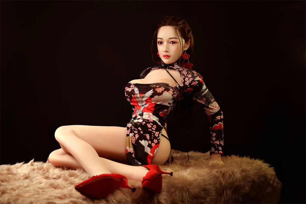 SY Doll - Irina 158cm /5ft2 Small Breast Life-Like Asian Sex Doll With Blonde Hair (Customized)