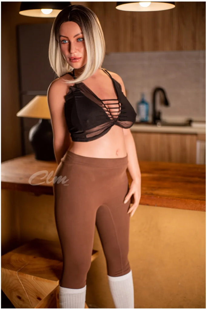 Climax Doll - Cyndi 159cm/5ft 3 Large Breast Movable Jaw Silicone Sex Doll