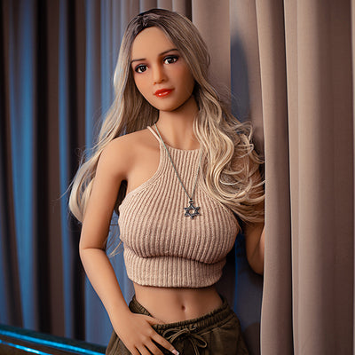 Capri-168cm/5ft 2 Large Breast Silicone Head Sex Doll
