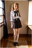 Orange In - Coralee 158cm/5ft 2 Medium Breast Movable Jaw Silicone Head Sex Doll (In Stock US)