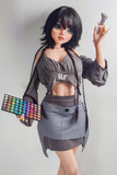 Elsababe - Laverna 150cm/4ft 11 Medium Breast Movable Jaw Silicone Sex Doll
