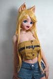 Elsababe - Mandie 150cm/4ft 11 Medium Breast Movable Jaw Silicone Sex Doll