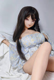 Elsababe - Majorie 150cm/4ft 11 Medium Breast Movable Jaw Silicone Sex Doll
