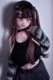 Elsababe - s 150cm/4ft 11 Medium Breast Movable Jaw Silicone Sex Doll